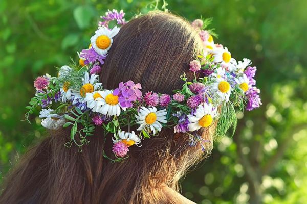 DIY Blumenkranz Blumenkranz