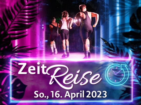 Zeitreise Weltkugel in der Hand Time Machine