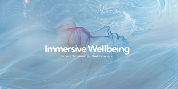 Teasergrafik mit Aufschrift Immersive Wellbeing